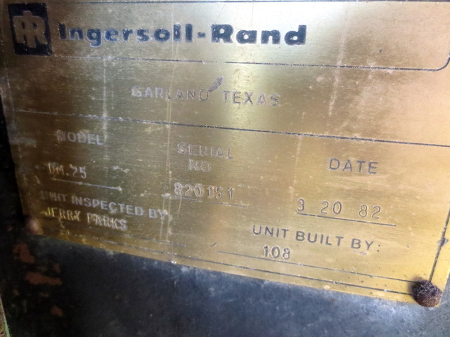 Ingersoll-Rand DM25TH Drill
