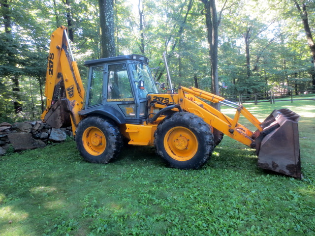 JCB 217S Backhoe Loader with 4 Wheel Steering