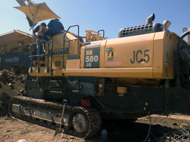 2006 Komatsu BR580JG-1 Jaw Crusher