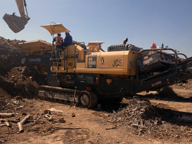 2006 Komatsu BR580JG-1 Jaw Crusher