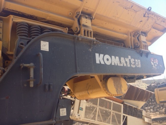 2006 Komatsu BR580JG-1 Jaw Crusher