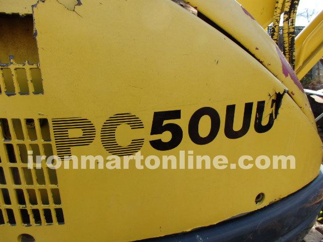 Komatsu PC50UU excavator