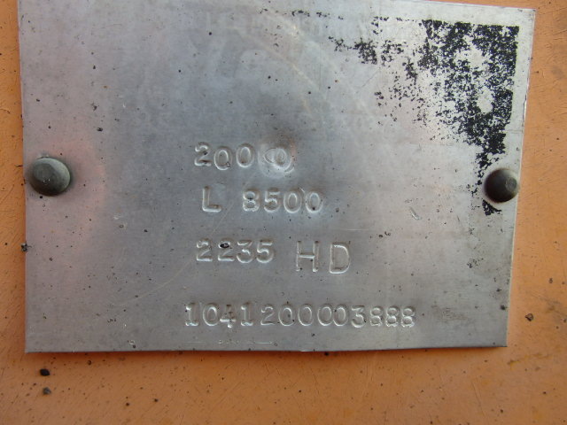 2000 Leeboy L8500hd High Deck Paver