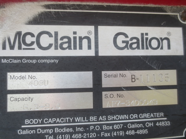 McClain Galion Ten Foot Dump Body