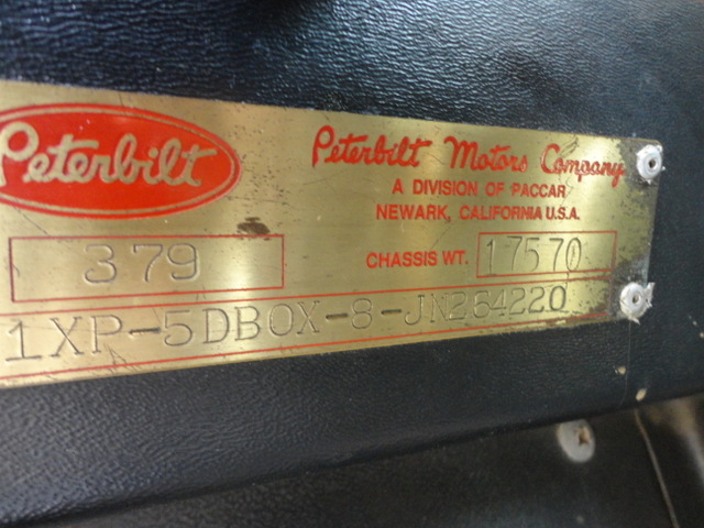 1988 Peterbilt 379 Tandem Axle Longnose Tractor
