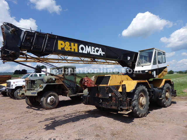 P&H Omega 20-Ton Rough Terrain Crane