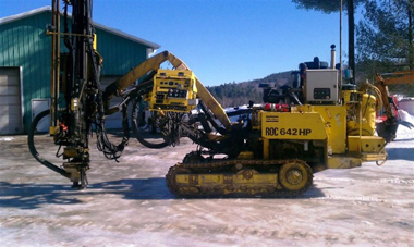 Atlas Copco ROC 642HP Track Mounted Rock Drill