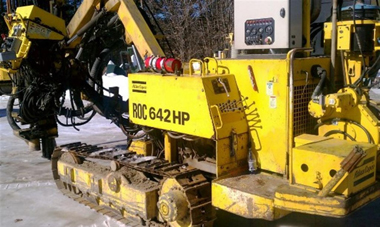 Atlas Copco ROC 642HP Track Mounted Rock Drill