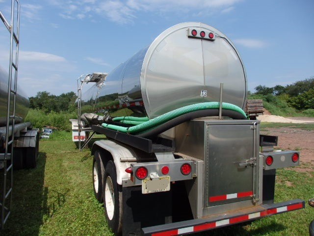 stainless steel tanker trailer