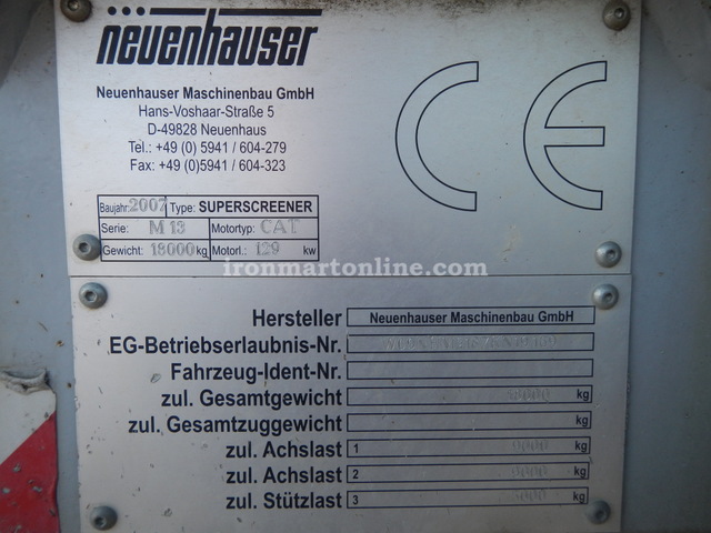 neuenhauser super screener