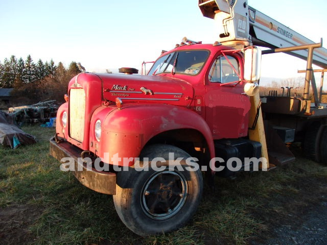 Mack B61S Tandem Axle Cab and Chassis