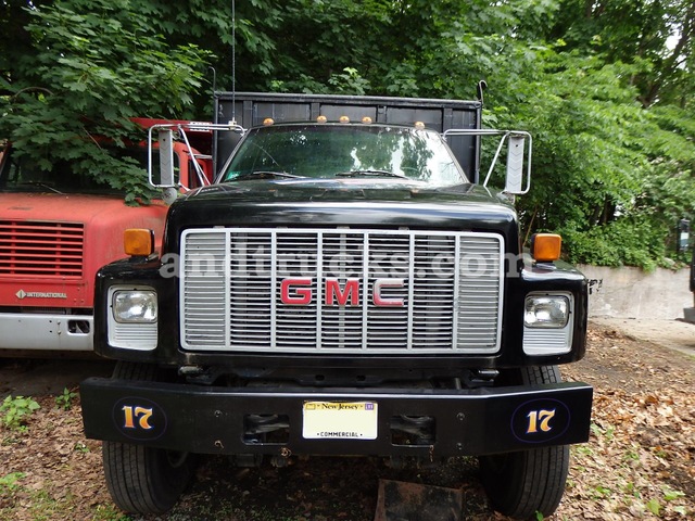 1996 GMC TopKick Flatbed dump truck