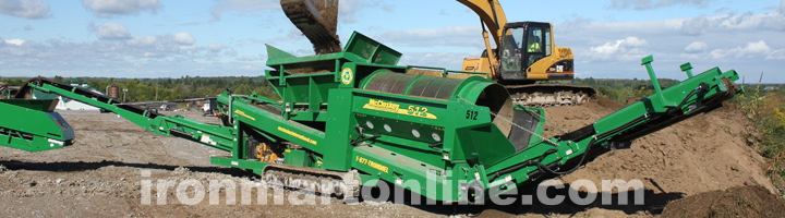 topsoil screener for sale | trommel screen for sale | topsoil screener rental