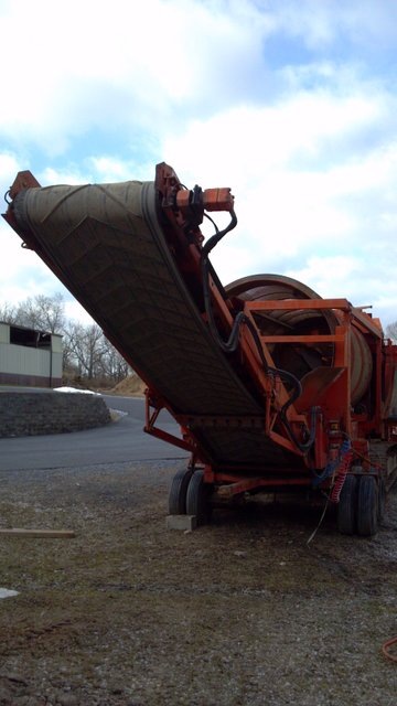 Track Mounted Trommel Soil Screener