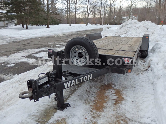 2011 Walton 7 SS1420T 14,000 GVWR Ton Tilt Trailer