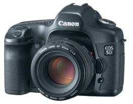 Canon 5D digital camera