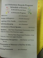 2019 NVH Volunteer Awards Program