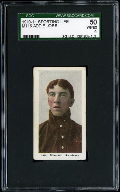 PSA 5 1910-11 Sporting Life M116 Blue Back George Gibson Pastel Background 