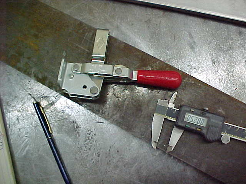 Making a depth gauge/raker grinding fixture Firewood Hoarders Club