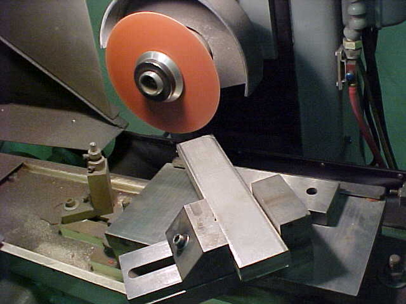 Making a depth gauge/raker grinding fixture