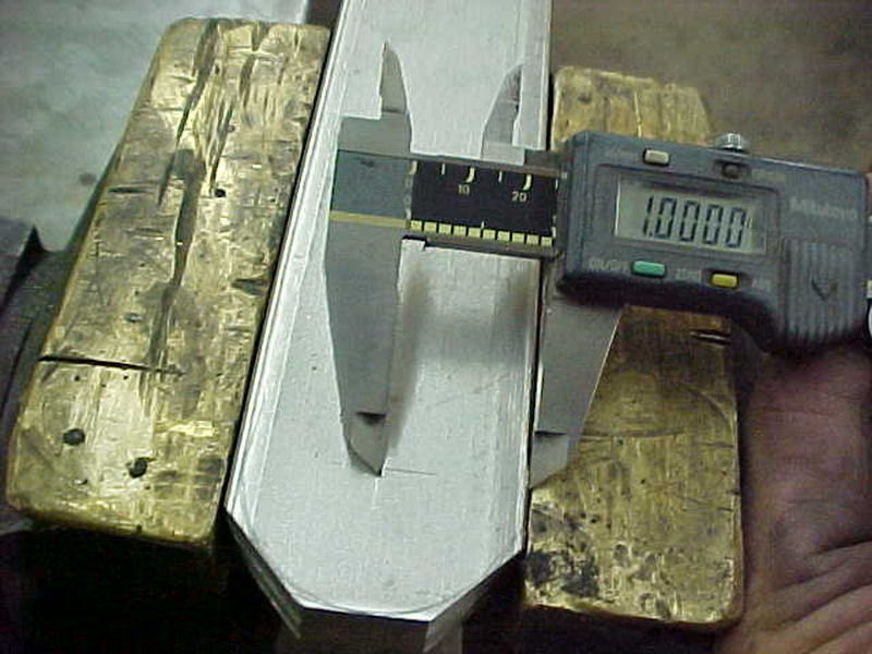 Making a depth gauge/raker grinding fixture