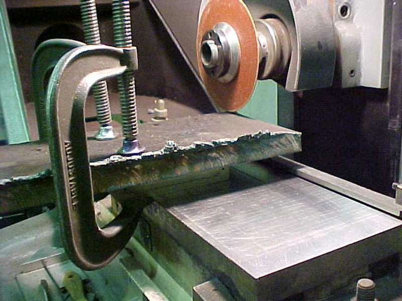 Making a depth gauge/raker grinding fixture