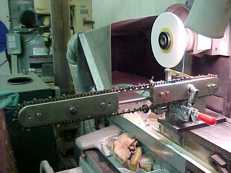 Making a depth gauge/raker grinding fixture Page 3