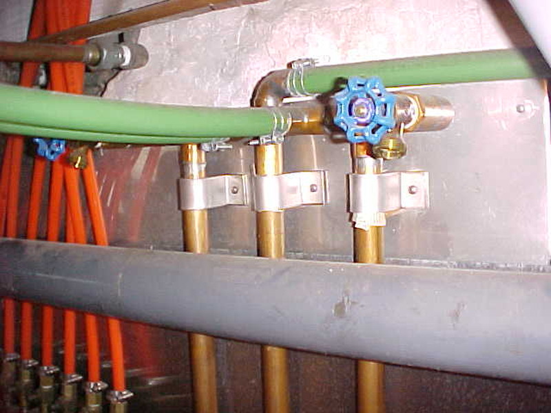 installing a side arm heat exchanger