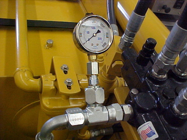 inline hydraulic pressure gauge