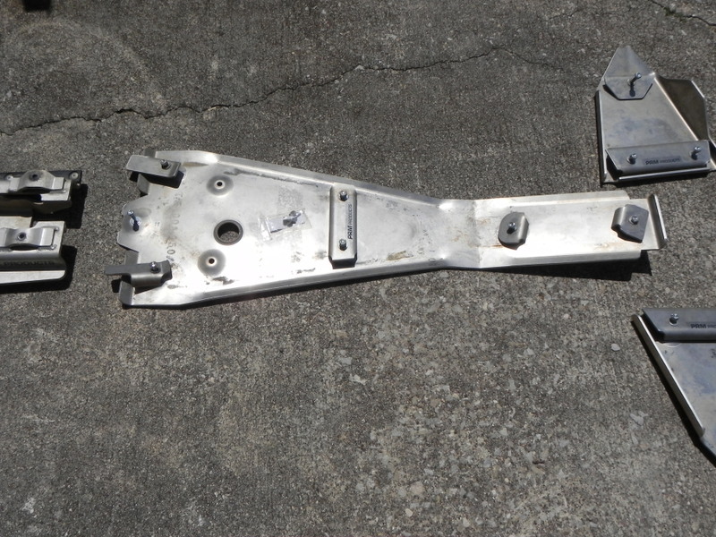 TRX450R PRM Skid Plates Complete set Honda TRX 450R