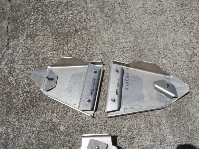TRX450R PRM Skid Plates Complete set Honda TRX 450R