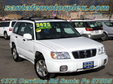 2002 Subaru AWD Forester Wagon White