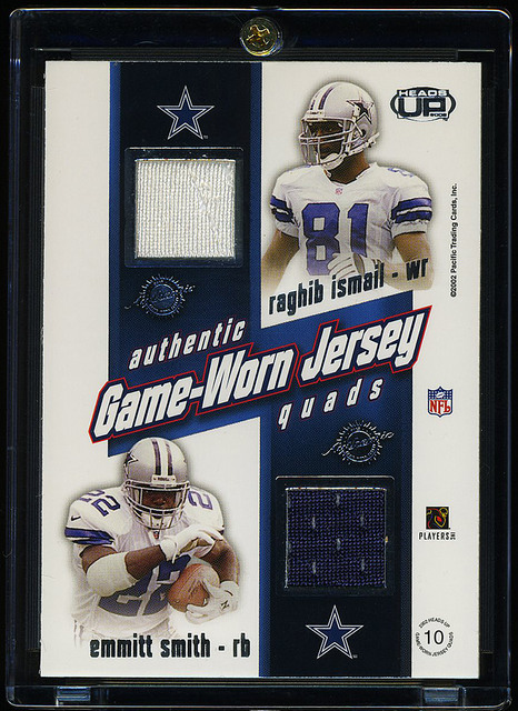 Emmitt Smith Game Used Super Bowl Jersey COA Video Match-WeTrak