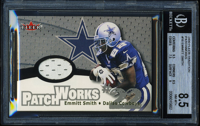 2002 Fleer Platinum - Emmitt Smith Run with History Jerseys #ES-ES - Emmitt  Smith /222