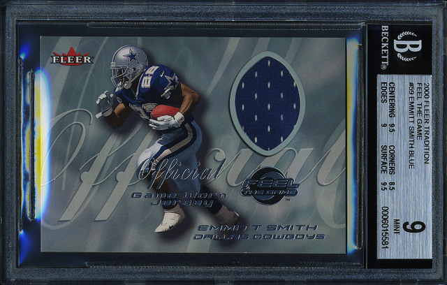 2002 Fleer Platinum - Emmitt Smith Run with History Jerseys #ES-ES - Emmitt  Smith /222