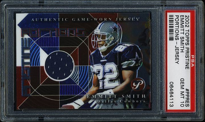 2002 Topps Pristine - [Base] #ES-J1 - Emmitt Smith