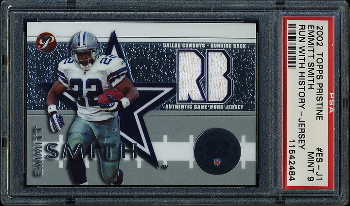 2002 Topps Pristine - [Base] #ES-J1 - Emmitt Smith