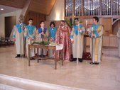 Church Good Friday And Foot Washing