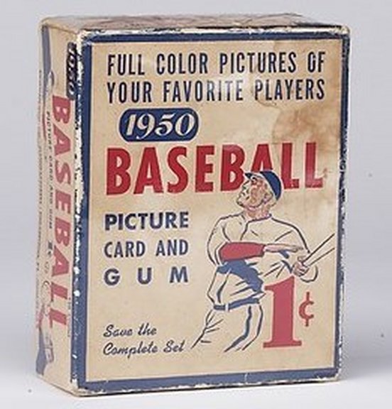 1950 Bowman Display Box
