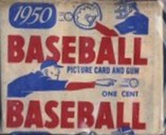 1950 Bowman Penny Wax