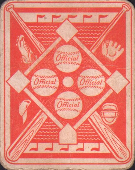 1951 Topps Red Back