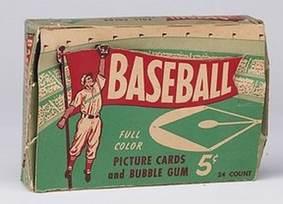 1954 Bowman Display Box