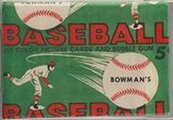1954 Bowman Display Box