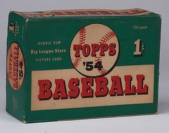 1954 Topps Display Box