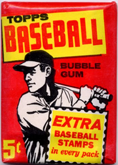 1961 Topps Wax Pack