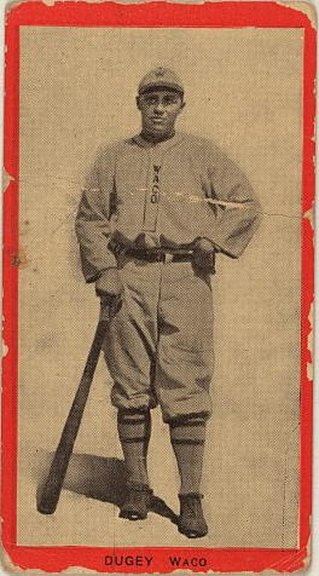 1910 T210 card of Dugey - Waco