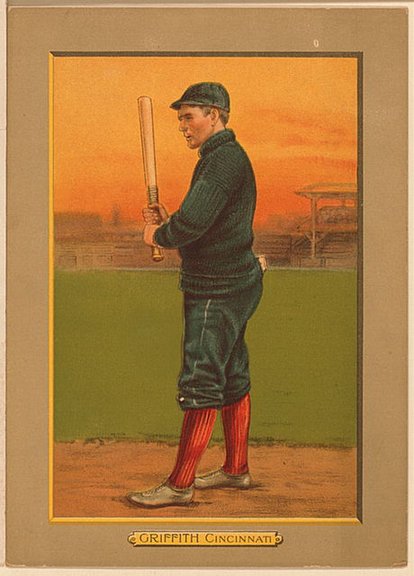 1911 T3 card of Clark Griffith