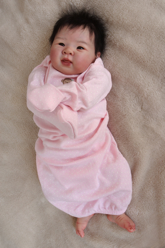 asian reborn baby