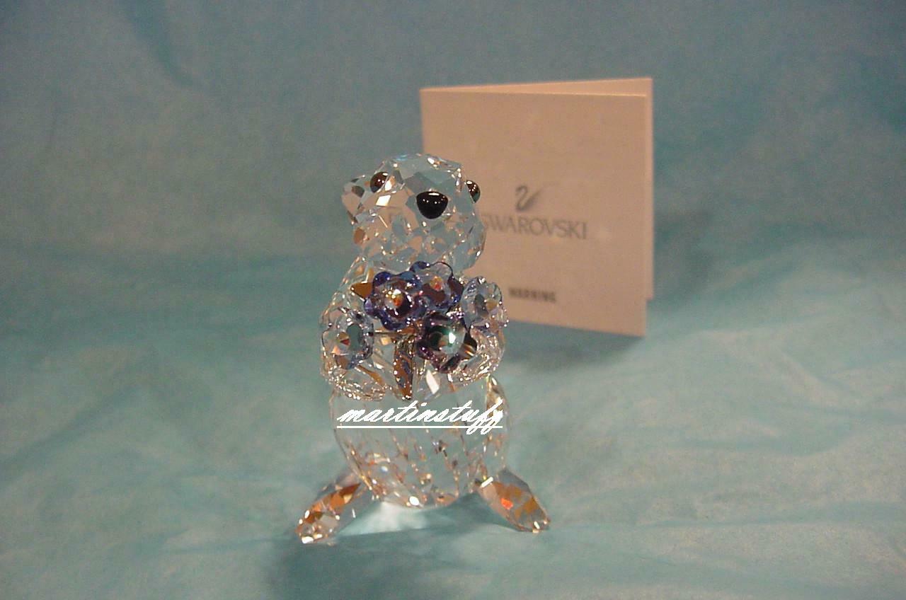 swarovski rabbit with roses