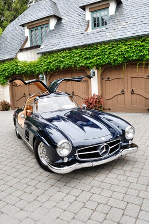1955 Mercedes-Benz 300 SL HDR pix